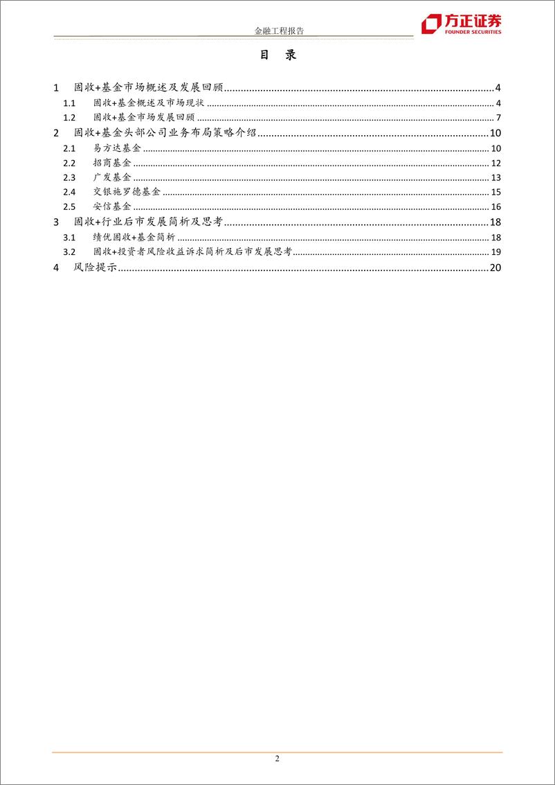 《固收+基金系列研究之一：固收+基金发展复盘与简析思考-20221013-方正证券-21页》 - 第3页预览图