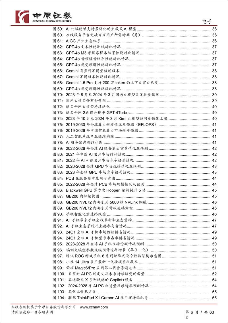 《电子行业2024年中期投资策略：半导体新周期开启，人工智能创新不止-240621-中原证券-63页》 - 第6页预览图