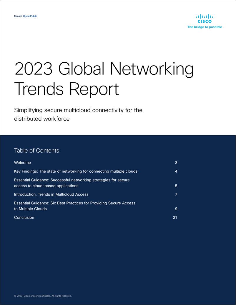 《思科+2023年全球网络趋势报告-22页》 - 第3页预览图