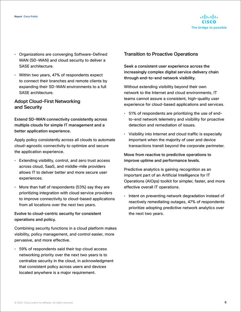 《思科+2023年全球网络趋势报告-22页》 - 第7页预览图