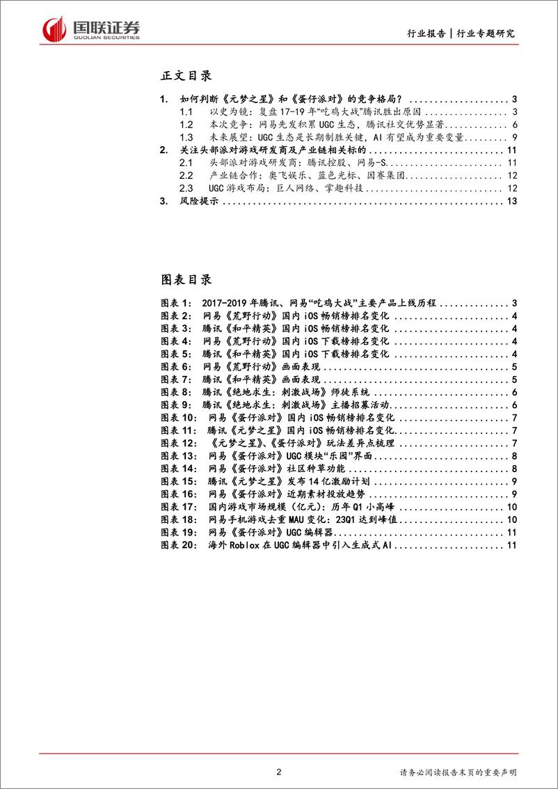 传媒行业专题研究：《元梦之星》有望推升派对游戏市场空间 - 第2页预览图