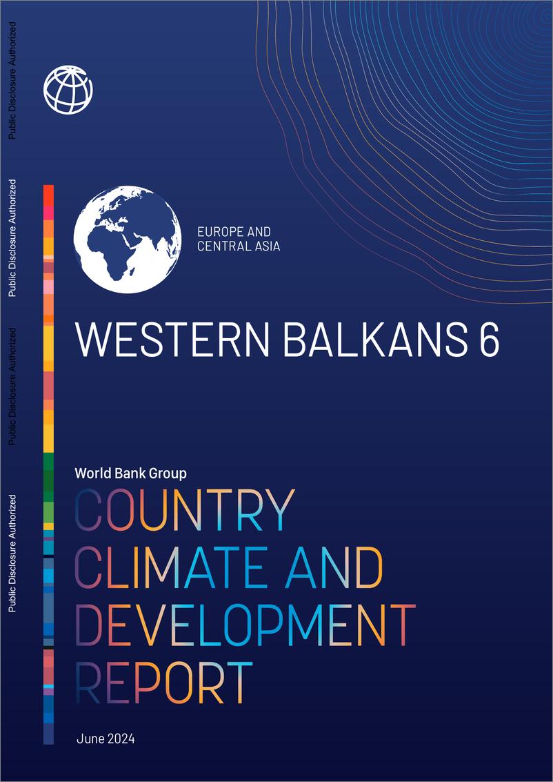 《2024巴尔干半岛西部-气候与发展报告_英文版_-世界银行》 - 第1页预览图