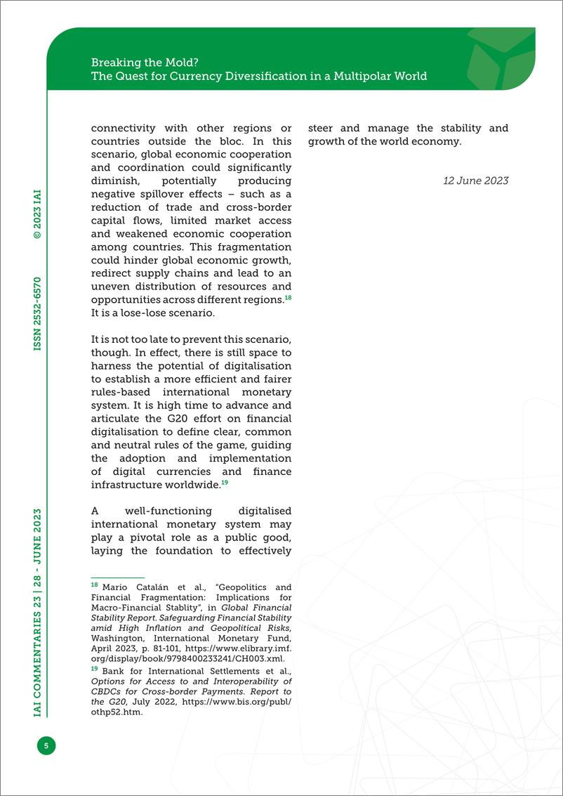 《国际事务研究院-打破陈规？多极世界中货币多元化的探索（英）-2023》 - 第6页预览图