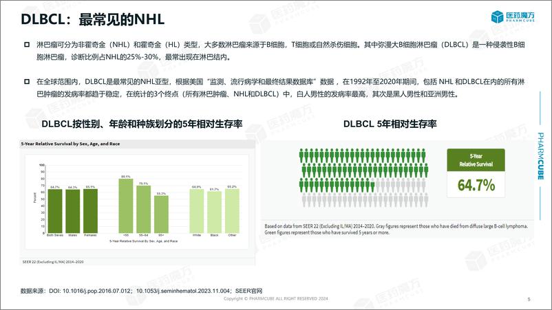 《医药魔方_2024淋巴瘤临床指南洞察报告》 - 第5页预览图