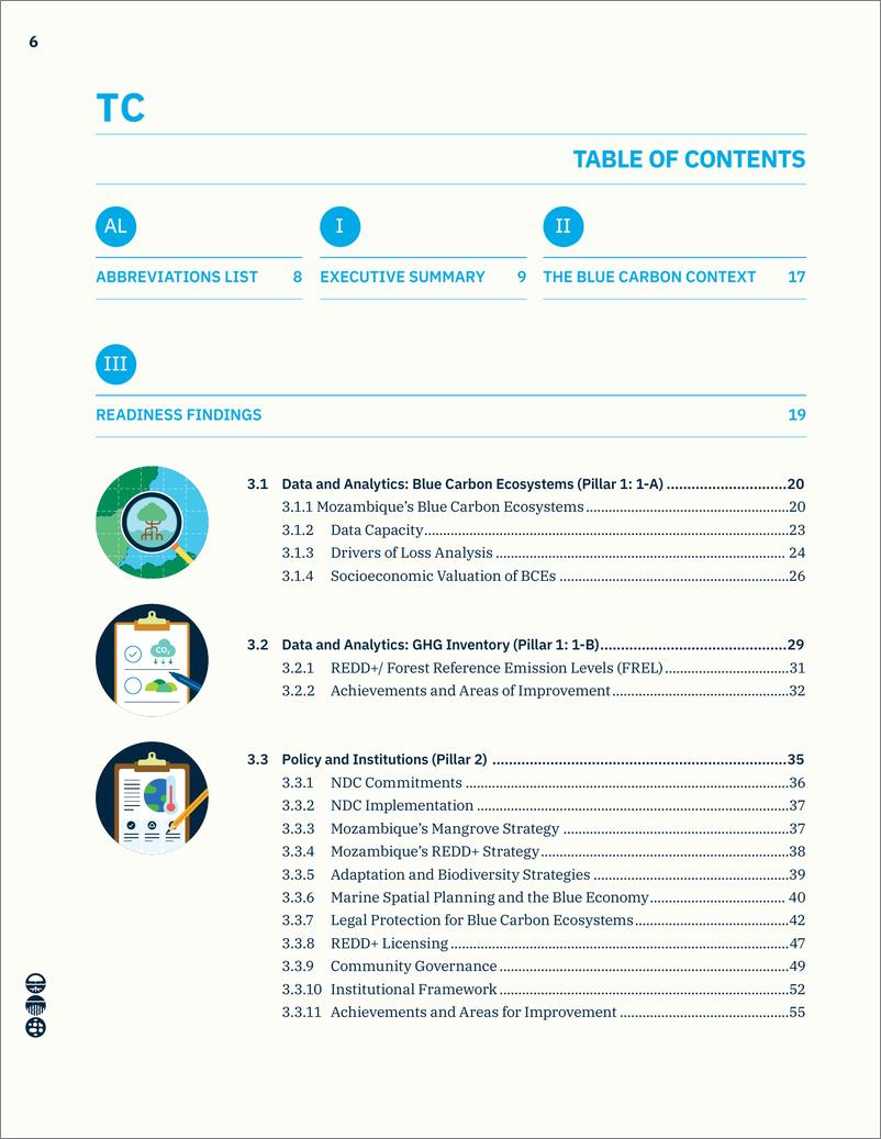 《世界银行-莫桑比克-蓝碳准备评估（英）-2024-102页》 - 第6页预览图