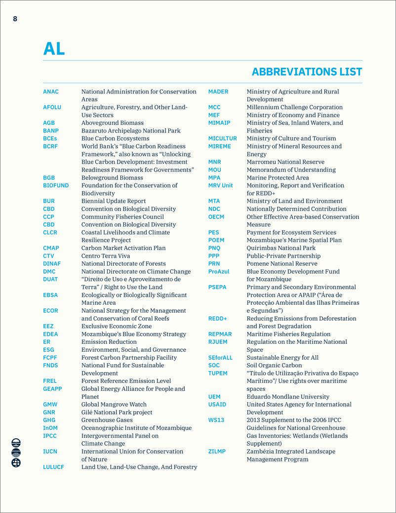 《世界银行-莫桑比克-蓝碳准备评估（英）-2024-102页》 - 第8页预览图