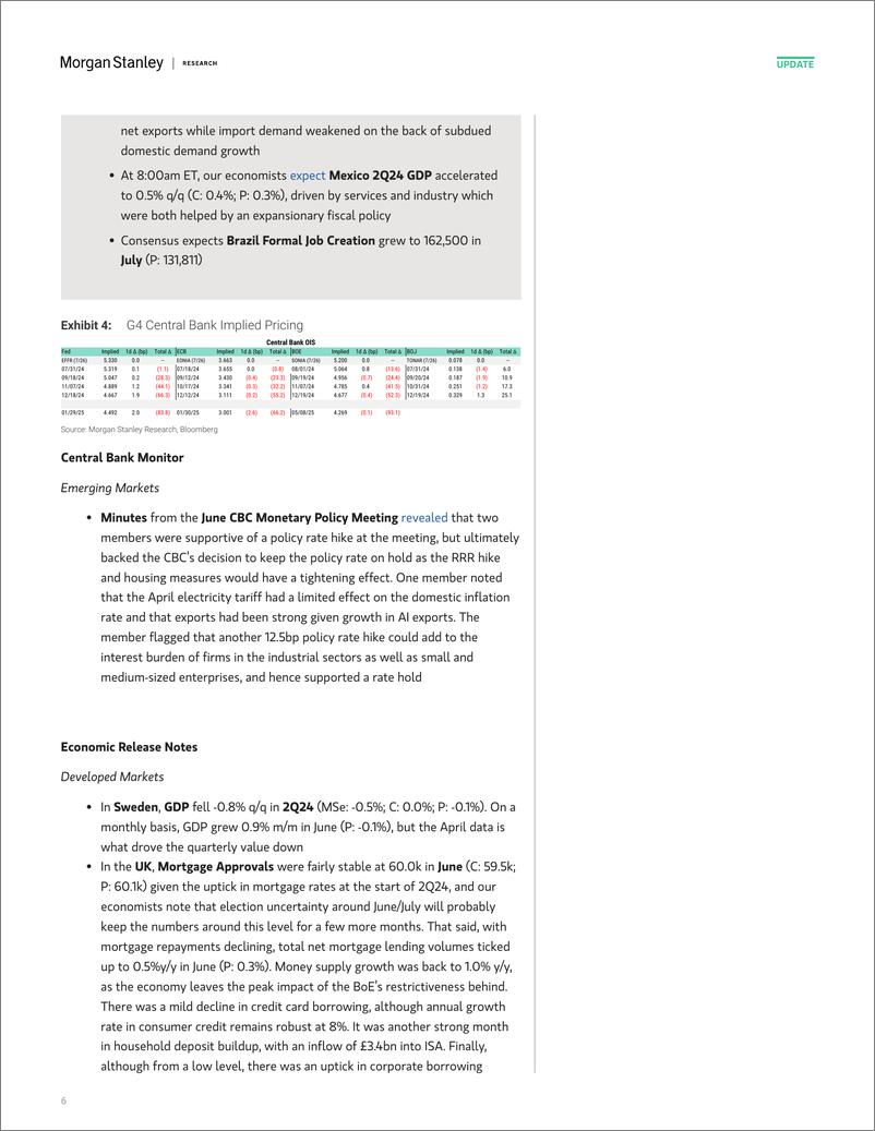 《Morgan Stanley Fixed-Global Macro Commentary July 29-109503445》 - 第6页预览图