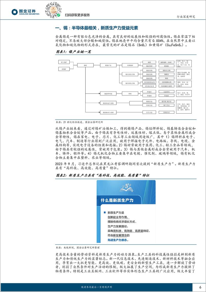 《有色金属行业深度研究：锡，新质生产力遇上产能周期，库存拐点确立牛市起点-240813-国金证券-38页》 - 第6页预览图