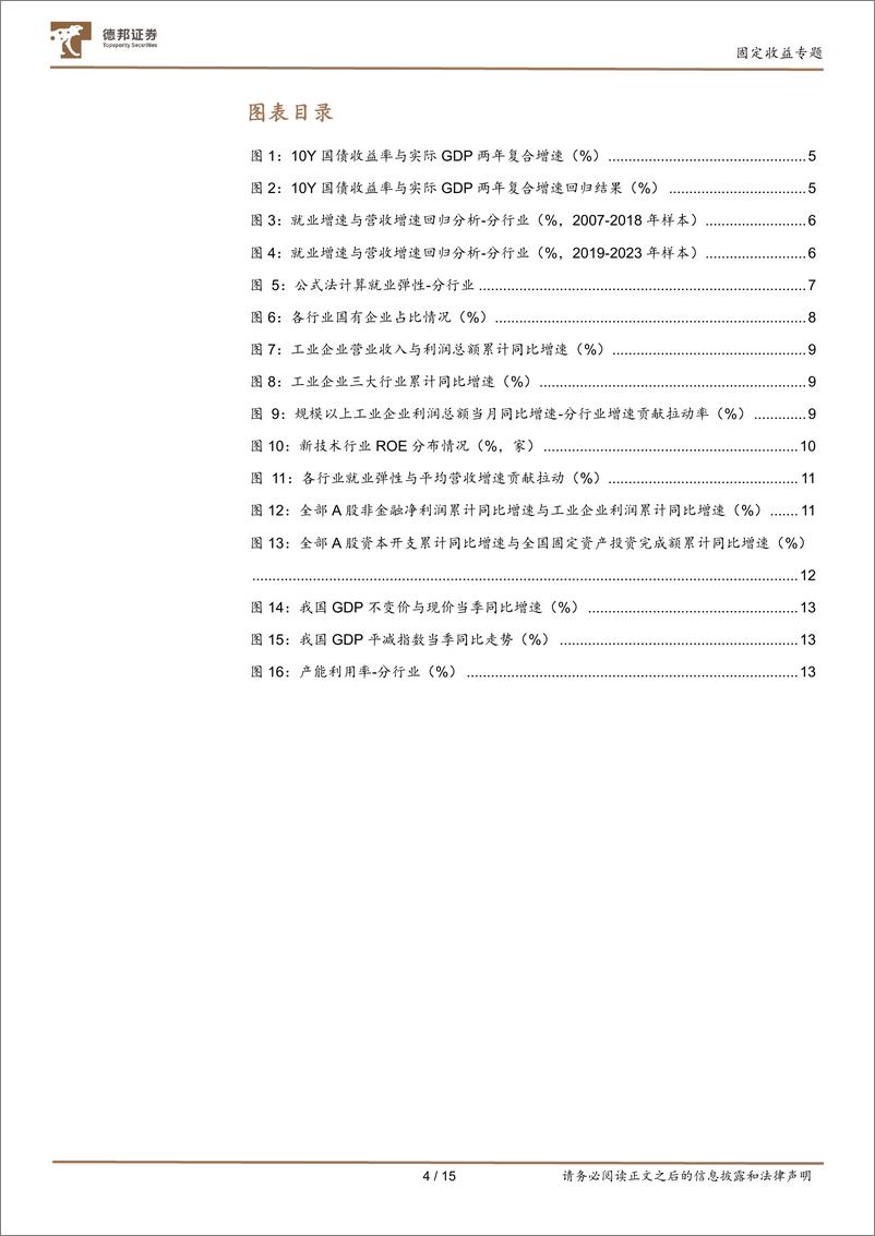 《固定收益专题：就业弹性视角理解宏微温差和利率中枢-240730-德邦证券-15页》 - 第4页预览图