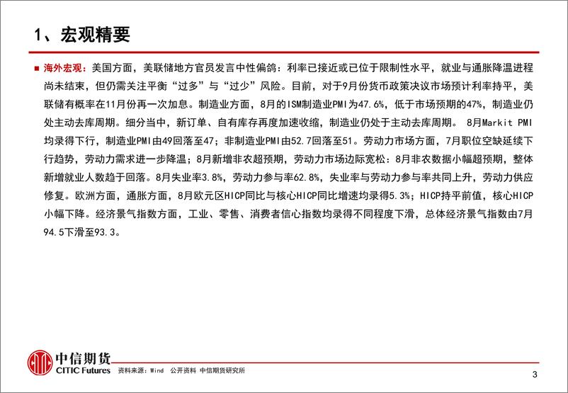 《地产政策利好人民币升值，商品下跌-20230905-中信期货-15页》 - 第5页预览图