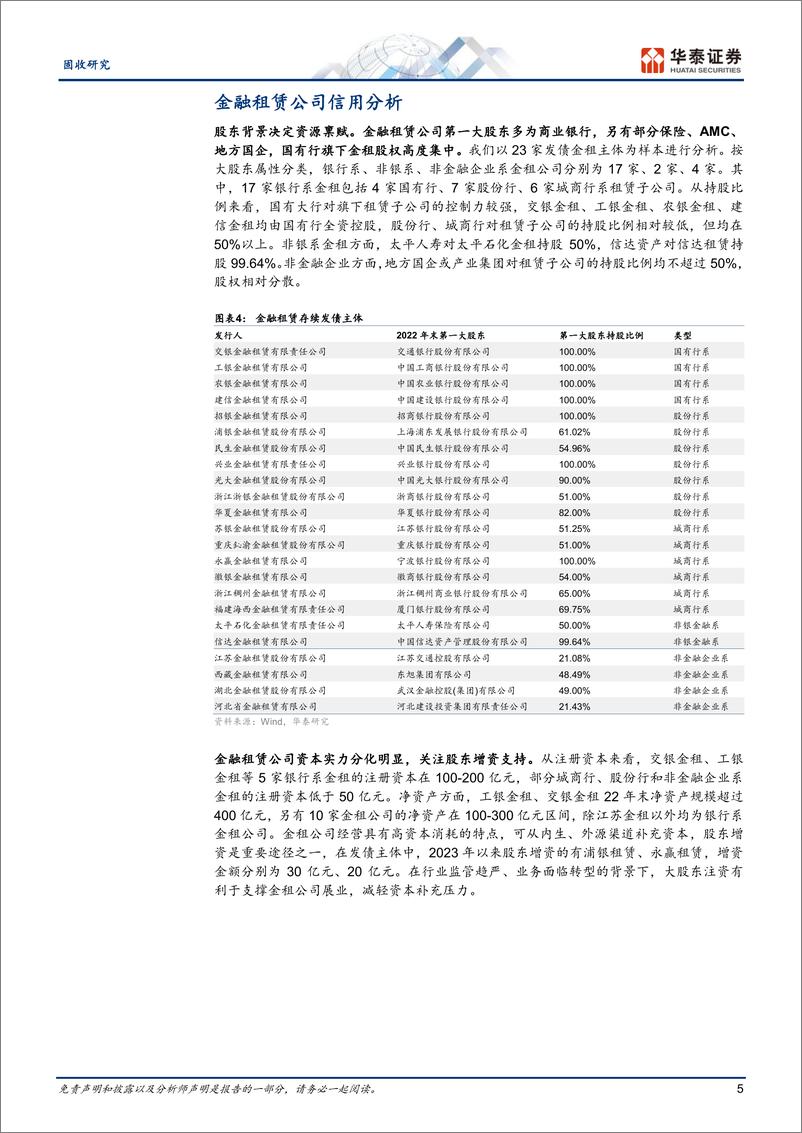 《固收专题研究-金融租赁债：风险可控，洼地难寻-240326-华泰证券-19页》 - 第5页预览图