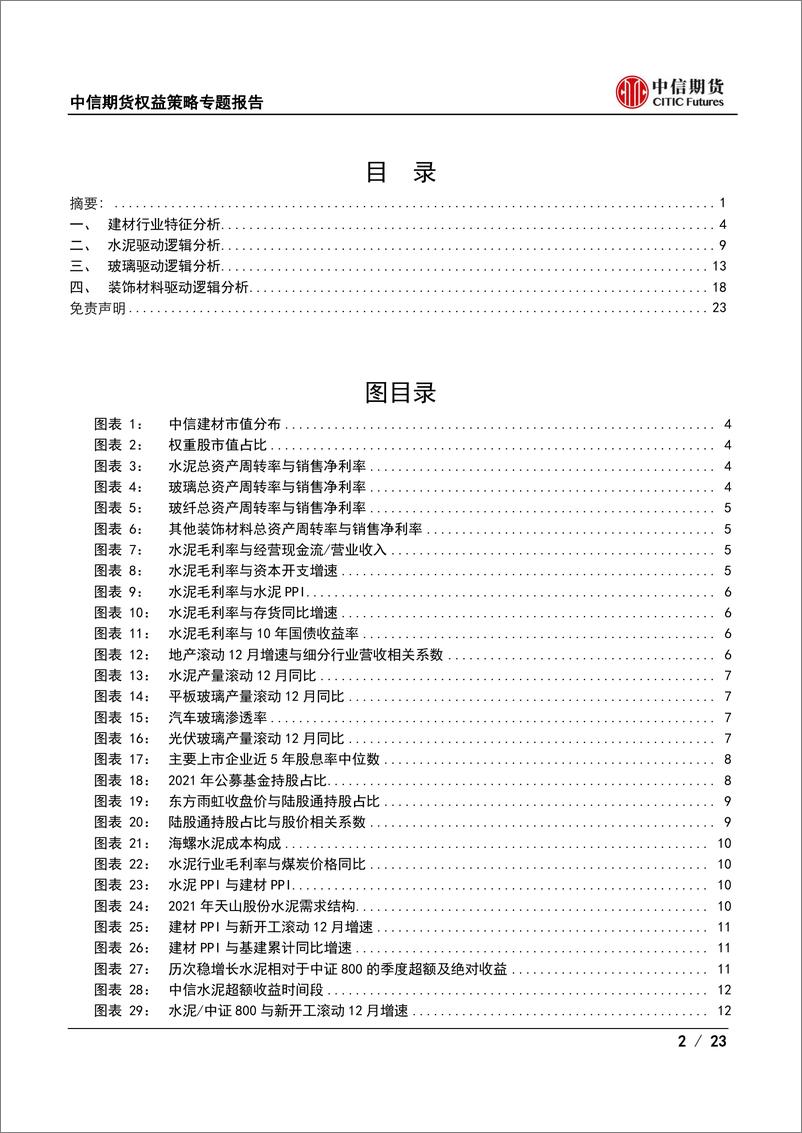 《权益策略专题报告：建材行业分析框架-20220601-中信期货-23页》 - 第3页预览图