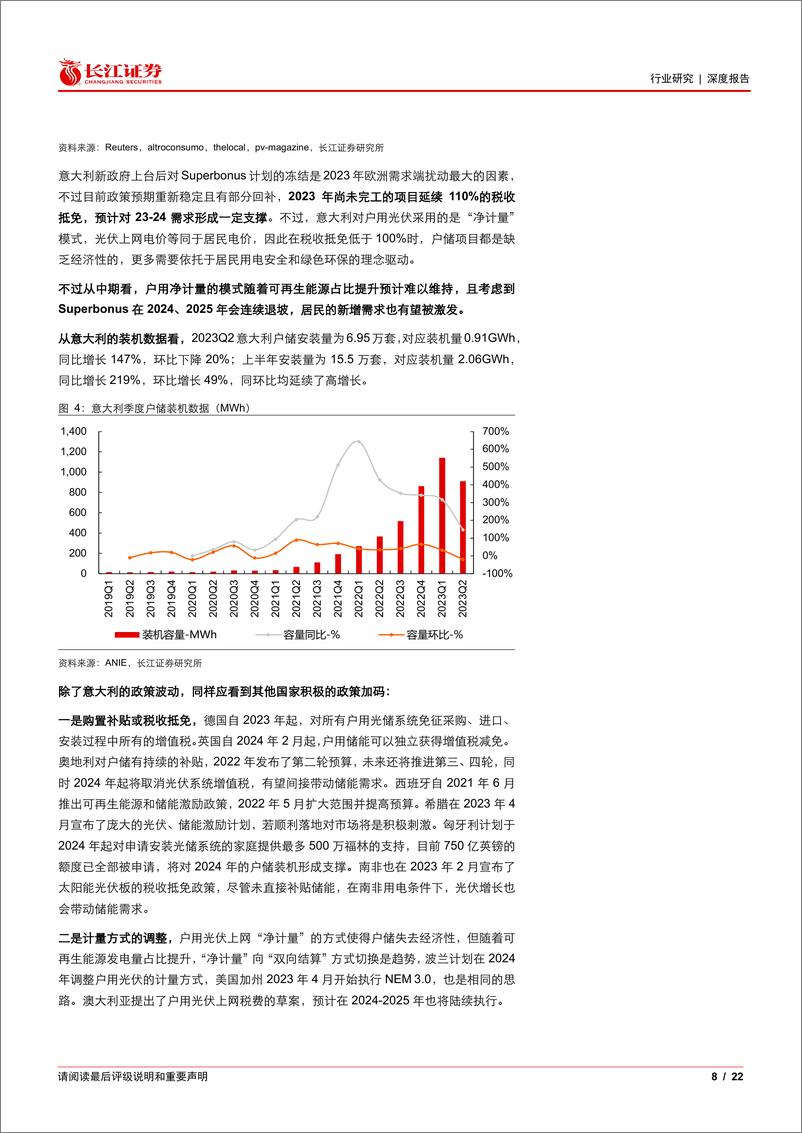 《电气设备行业欧洲户储篇：砥砺致远，储能焕新》 - 第8页预览图