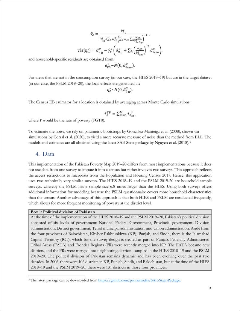《世界银行-巴基斯坦贫困地图2019-2020（英）-43页》 - 第7页预览图