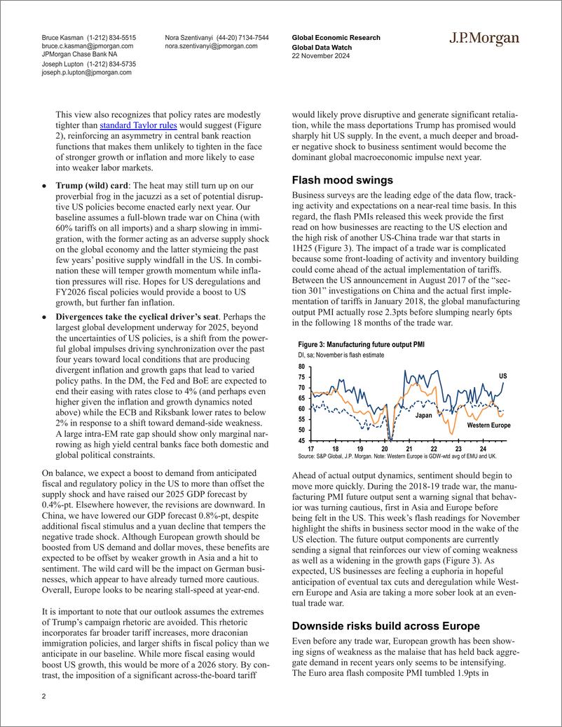 《JPMorgan Econ  FI-Global Data Watch Here we go again-111764554》 - 第2页预览图