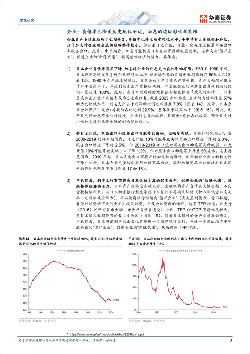 《宏观深度研究-日本：为什么“加息恐慌”目前可能是多虑？-240325-华泰证券-21页》 - 第8页预览图