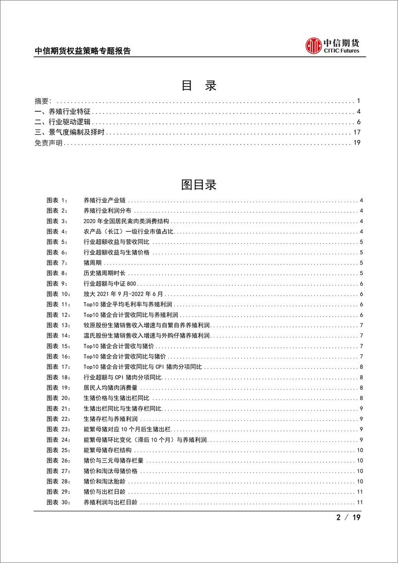 《权益策略专题报告：养殖板块分析框架-20220728-中信期货-19页》 - 第3页预览图