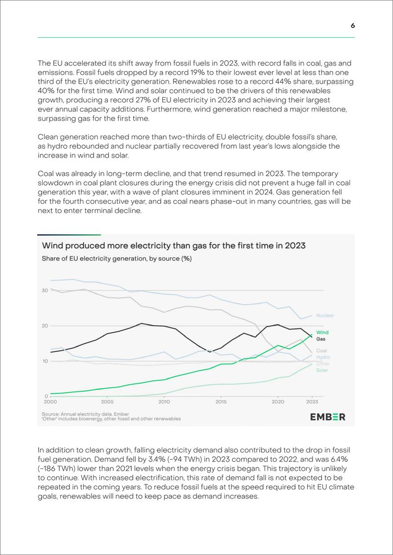 《欧洲电力回顾报告2024（英文版）-EMBER》 - 第6页预览图