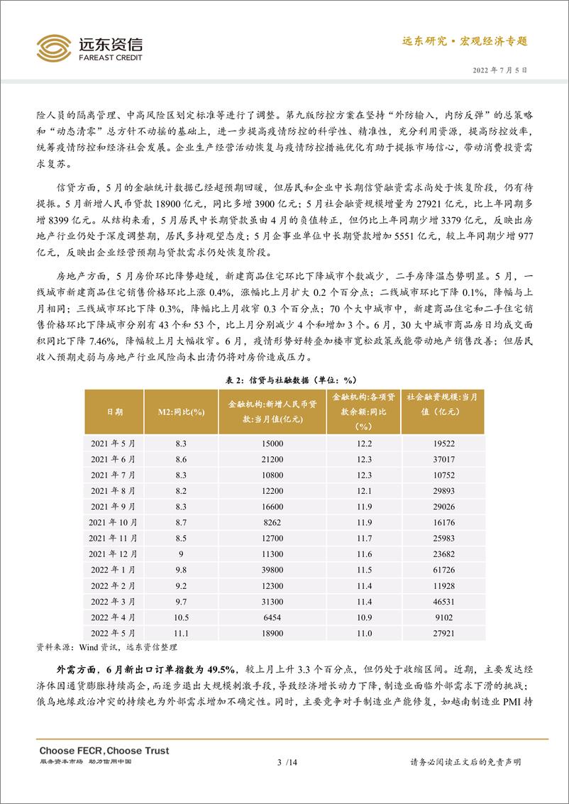 《远东资信-2022年6月官方PMI点评：制造业恢复性扩张，价格指数连续回落-14页》 - 第5页预览图