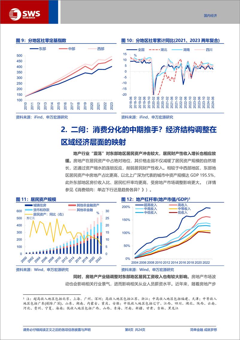 《宏观专题报告：消费区域分化的三大新趋势-240812-申万宏源-24页》 - 第8页预览图