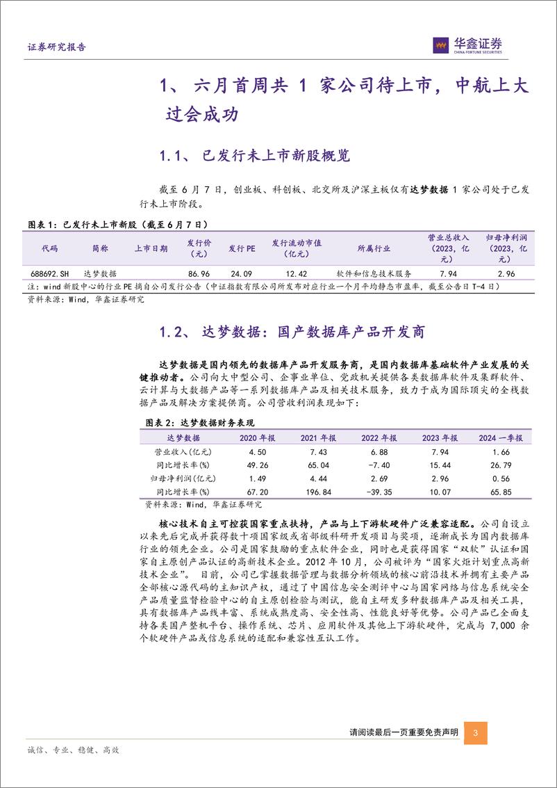 《新股：IPO审核持续回暖，新股活跃度显著提升-20240611-华鑫证券-12页》 - 第3页预览图