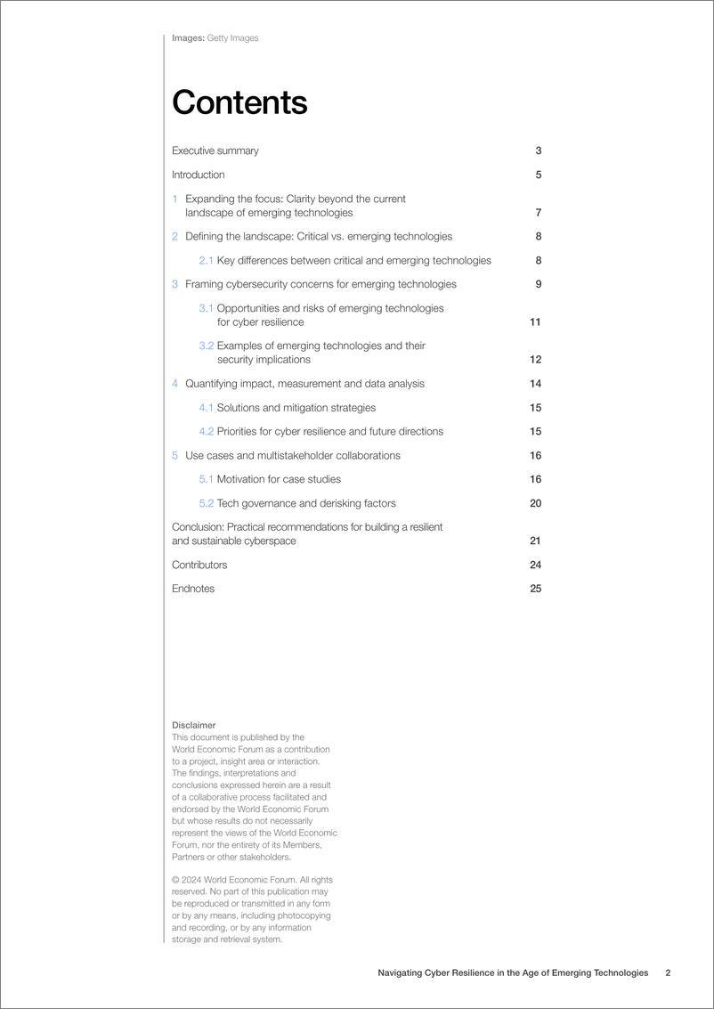 《世界经济论坛-在新兴技术时代驾驭网络弹性：应对复杂挑战的协作解决方案（英）-2024.10-27页》 - 第2页预览图