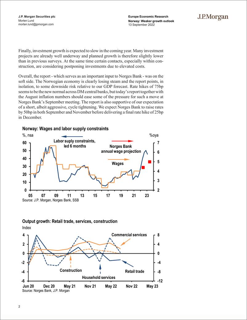 《JPNorway Weaker growth outloo20220913》 - 第3页预览图