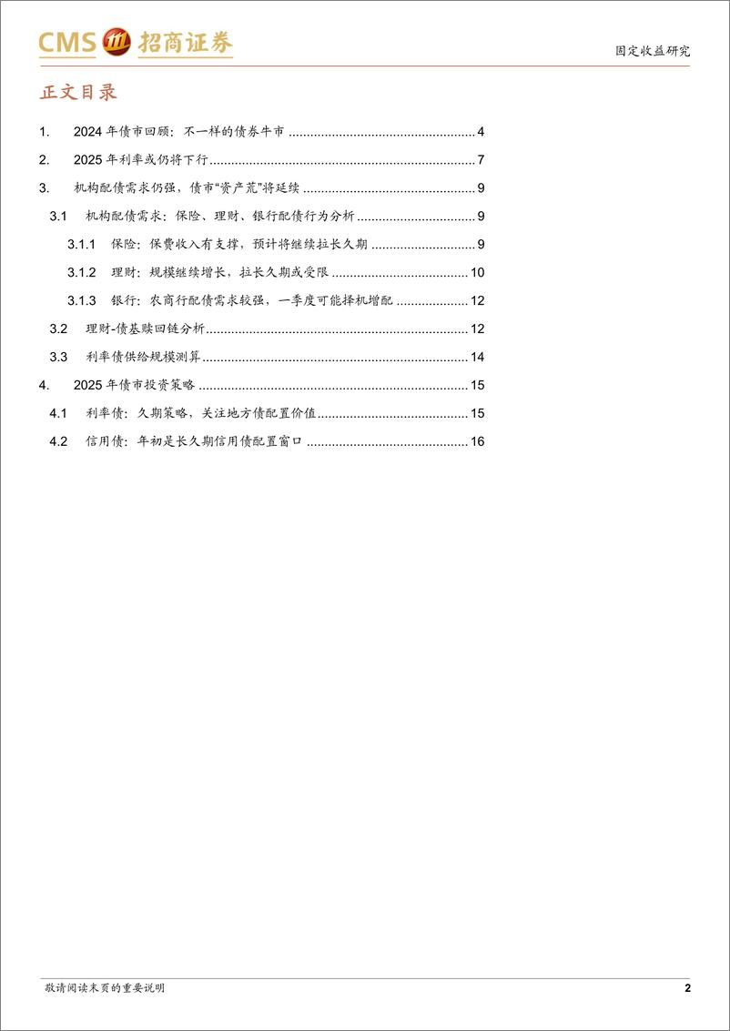 《2025年债市展望：债市新格局，投资新范式-241222-招商证券-17页》 - 第2页预览图