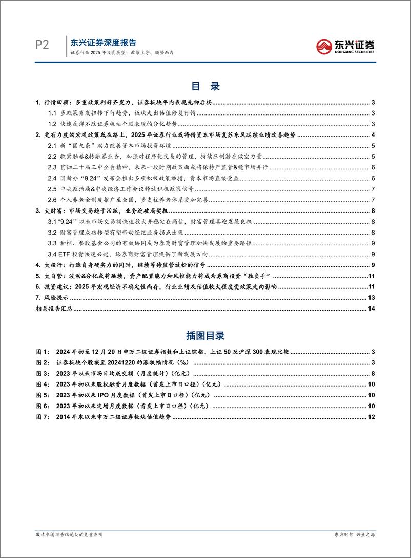 《证券行业2025年投资展望：政策主导、顺势而为-241230-东兴证券-16页》 - 第2页预览图