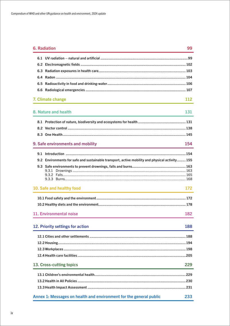 《WHO世界卫生组织：2024年世界卫生组织和其他联合国卫生与环境指南汇编（英文版）》 - 第6页预览图