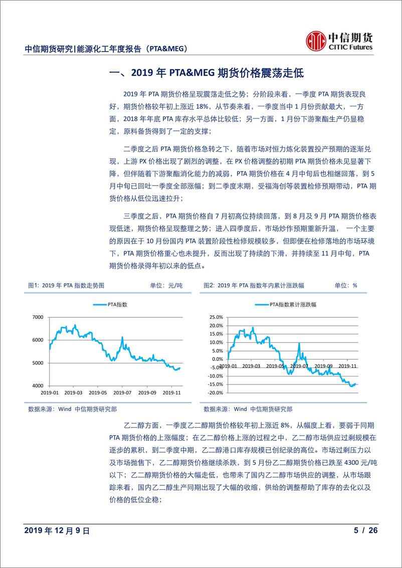 《能源化工年度报告（PTA&MEG）：PTA&ME，弱需求下，供应再平衡-20191209-中信期货-26页》 - 第6页预览图