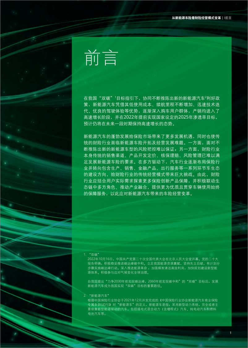 《从新能源车险看财险经营模式变革》-32页 - 第6页预览图