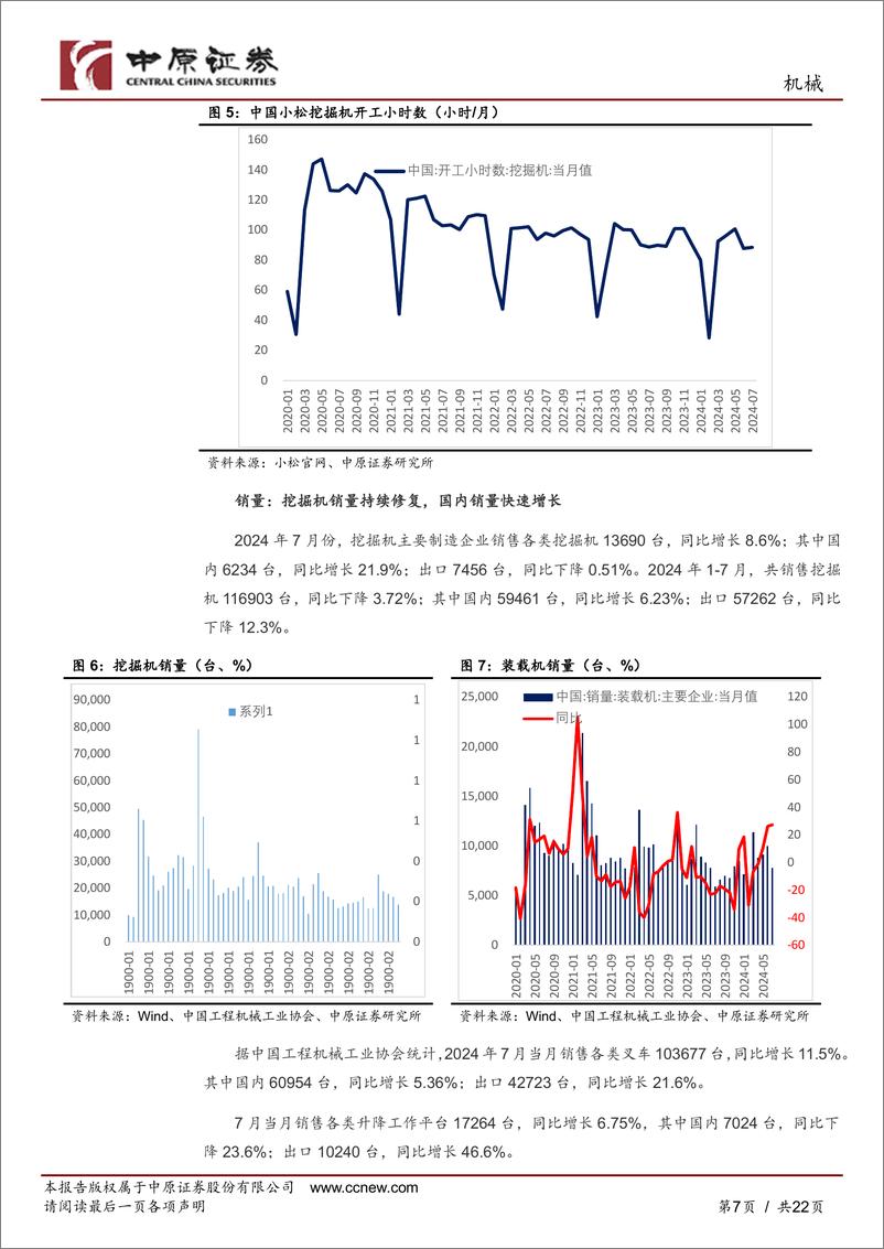 《机械行业月报：聚焦设备更新受益的船舶、工程机械、高铁设备等方向，耐心防守等待机遇-240827-中原证券-22页》 - 第7页预览图