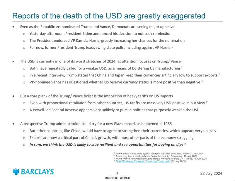 《Barclays_Global_Macro_Thoughts_A_political_earthquake_in_the_US》 - 第3页预览图