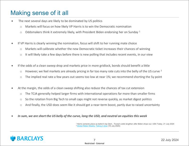 《Barclays_Global_Macro_Thoughts_A_political_earthquake_in_the_US》 - 第7页预览图