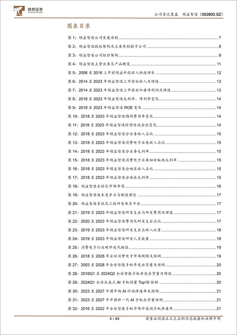 《领益智造(002600)精密制造领军企业，全面受益AI终端浪潮-240822-德邦证券-44页》 - 第4页预览图