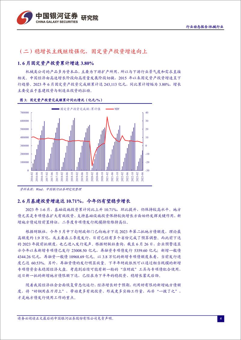 《机械行业月度动态报告：挖机开工小时数走弱，高技术制造业仍是结构性亮点-20230717-银河证券-30页》 - 第6页预览图