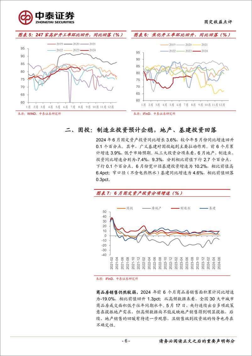 《7月经济数据前瞻：CPI小幅回升，信贷持续偏弱-240807-中泰证券-15页》 - 第6页预览图