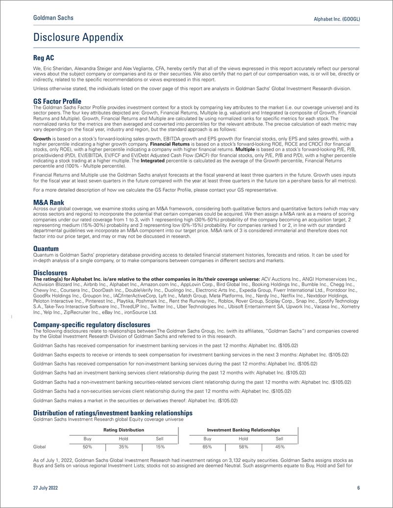 《Alphabet Inc. (GOOGL Q2