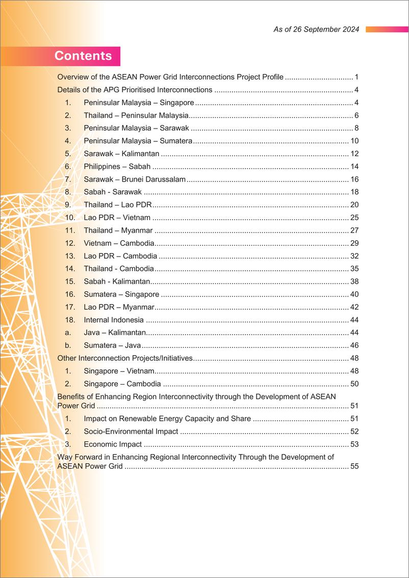 《东盟能源数据-东盟电网互联项目概况（英）-2024-58页》 - 第2页预览图