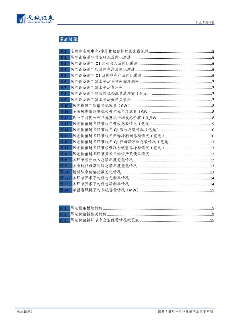 《电力设备与新能源行业2021年及2022Q1总结：风电抢装退潮不改长远景气，关注产品毛利率变化-20220515-长城证券-18页》 - 第5页预览图