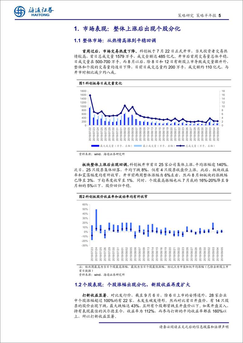 《策略半年报：科创板半年报~业绩高增，监管落地-20190917-海通证券-19页》 - 第6页预览图