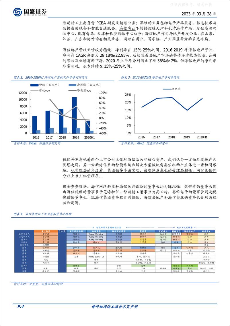 《国盛证券-家用电器行业海信系专题报告系列二：海信出海主体、非上市业务持股及管理情况梳理-230328》 - 第4页预览图