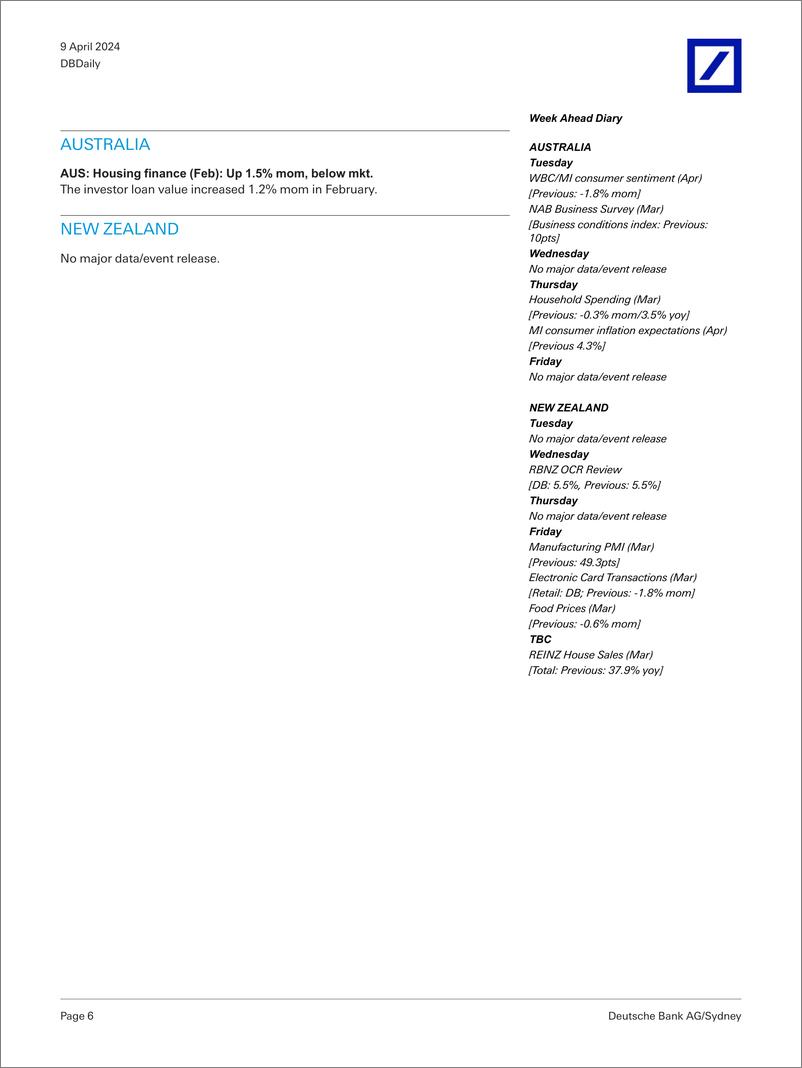 《Deutsche Bank-DBDaily DB A June Fed cut needs 0.2 core PCE-107461208》 - 第6页预览图