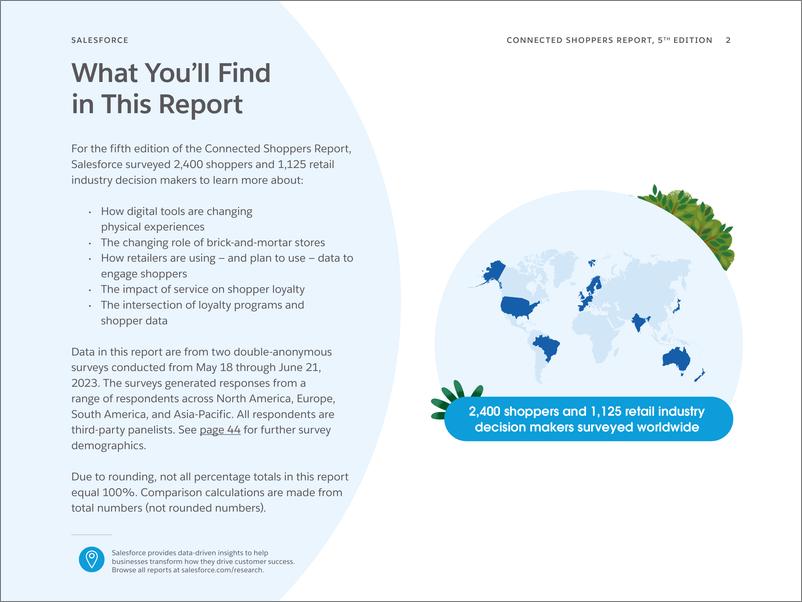 《（英文）2023年网购消费者报告-来自全球2400名购物者和1125名零售业决策者的见解和趋势-Salesforce》 - 第2页预览图