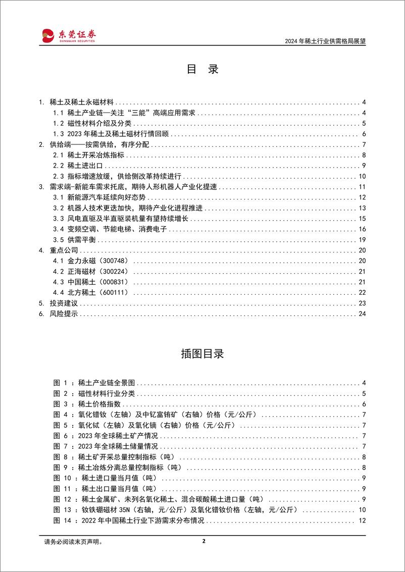 《深度报告-20240228-东莞证券-2024年稀土行业供需格局展供给侧改革持续进需求端提振亟待发251mb》 - 第2页预览图