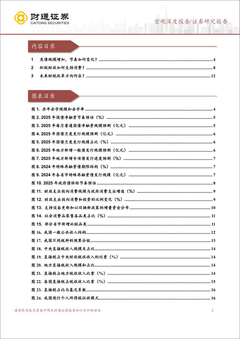 《财税重塑系列之三：2025财政展望，债要怎么花？-241223-财通证券-20页》 - 第2页预览图