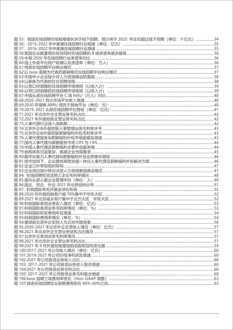 《2022年中国人力资源行业发展机遇及竞争要素分析报告69页》 - 第5页预览图