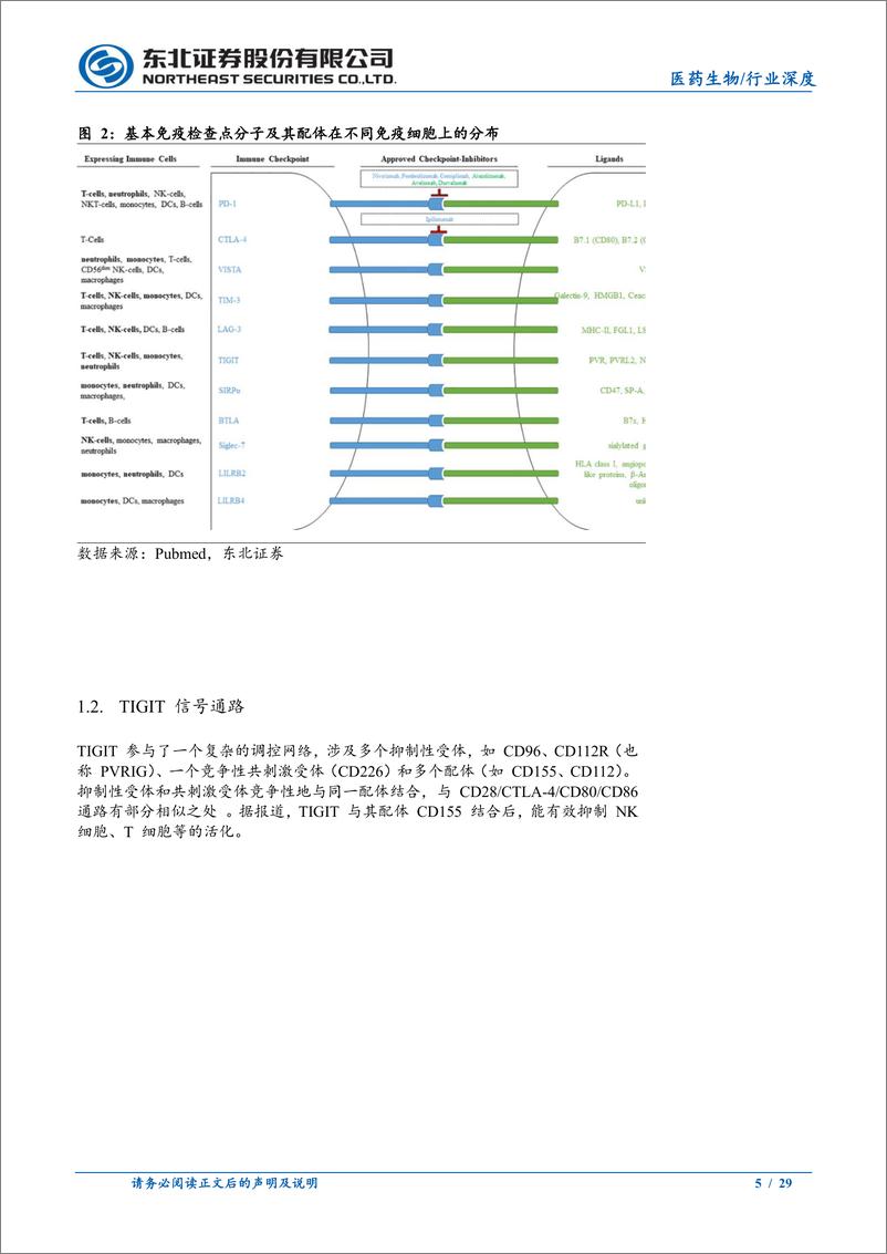 《TIGIT靶点行业深度报告：TIGIT，峰回路转，仍需积极关注-20230814-东北证券-29页》 - 第6页预览图