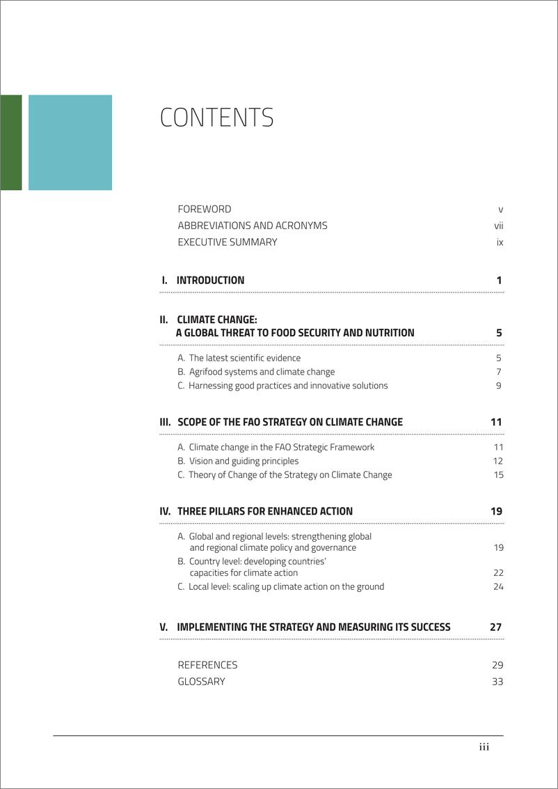 《联合国粮农组织2022–2031年气候变化战略-英文版-50页》 - 第4页预览图